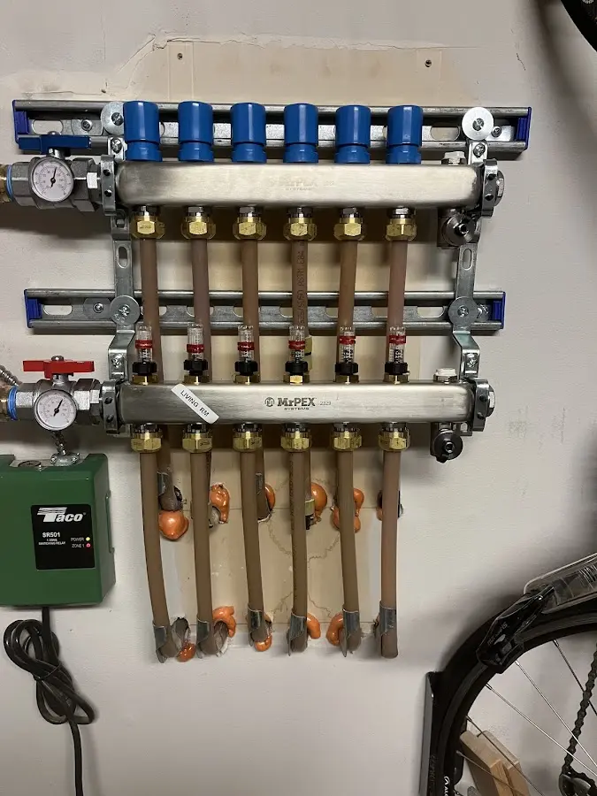 Plumber performing Leak Detection at a residential property in Sheffield Lake